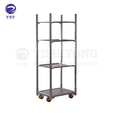 Pusiau Danijos augalų konteinerių vežimėlis