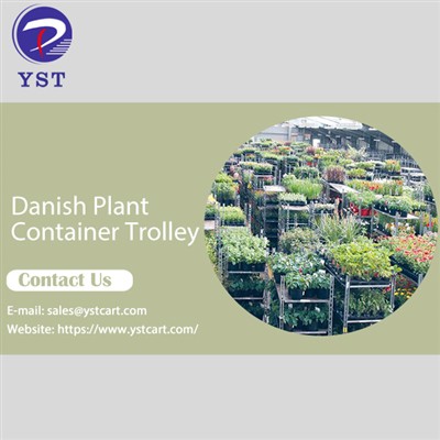 Optimizuokite šiltnamio efektą su Danijos augalų konteinerių vežimėliu