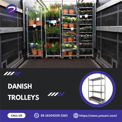 Danijos vežimėlių naudojimas saugiems transporto gėlėms